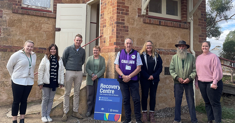Pop up recovery centre in Riverland