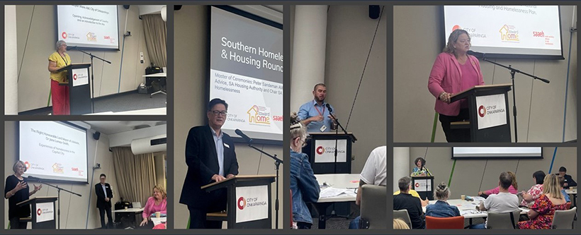 Southern Homelessness round table presenters *