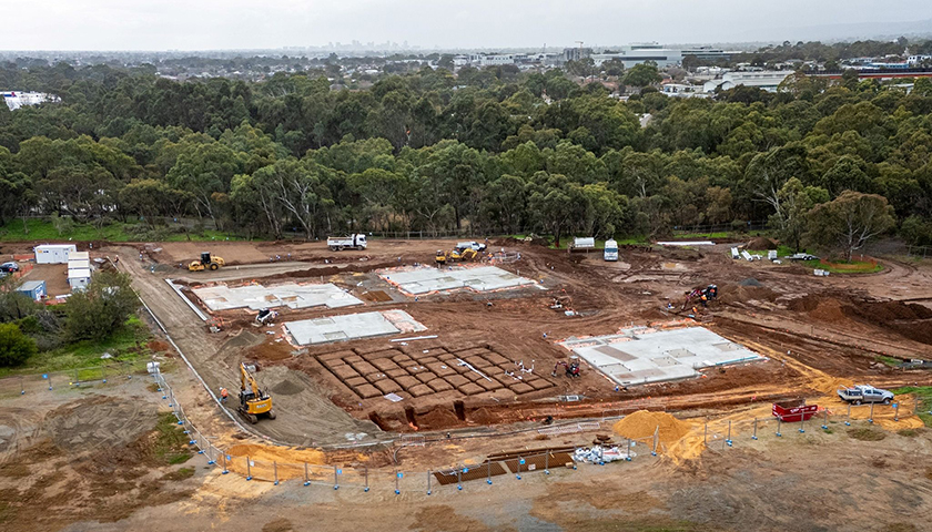 Purrakaitya Elder Village construction project in Adelaide's southern suburbs