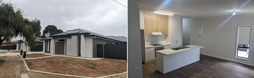 New build properties in Adelaide's western suburbs